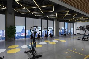 武漢中航健身房裝修設(shè)計