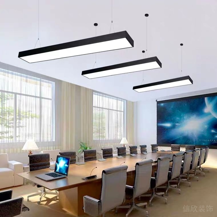 比較簡(jiǎn)單的會(huì)議室效果圖