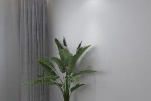 全屋定制客廳裝修布藝窗簾設計