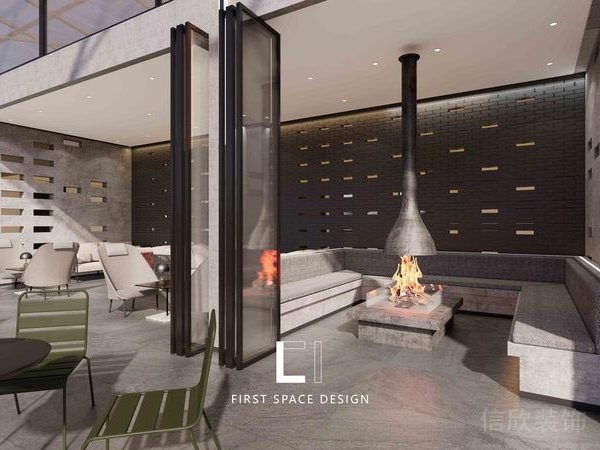 折疊黑色金屬門框玻璃平推門加濕器氣溫度調(diào)節(jié)簡(jiǎn)約工業(yè)風(fēng)戶外辦公室休息室