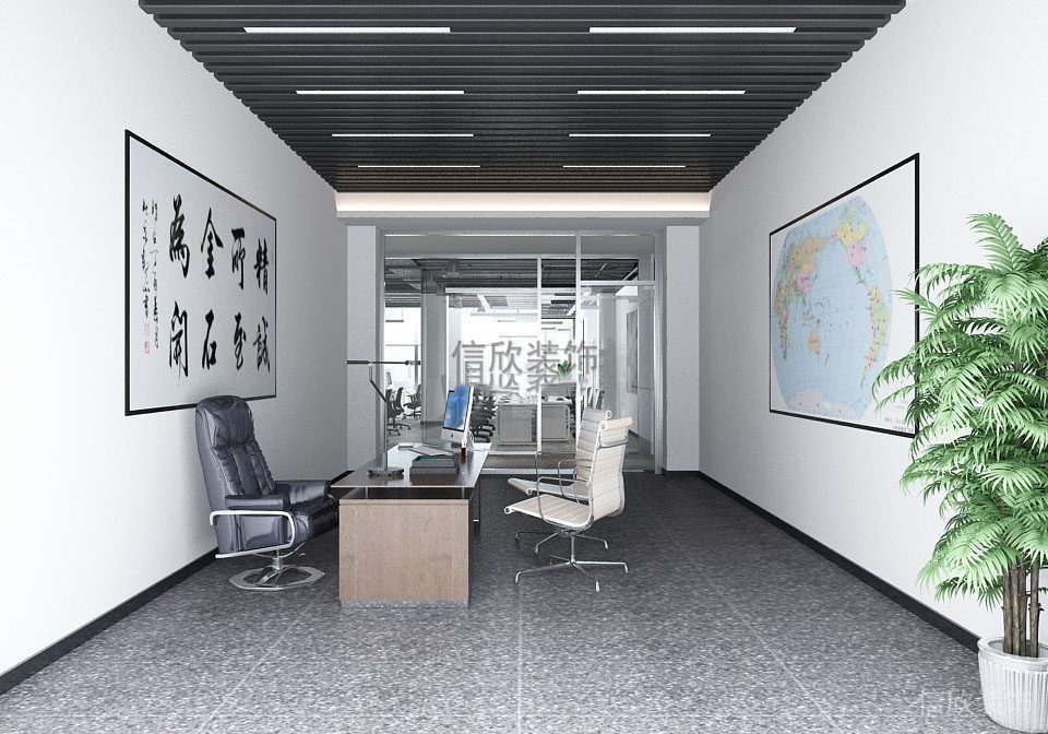 深圳羅湖區(qū)東門(mén)新能電子辦公室裝修