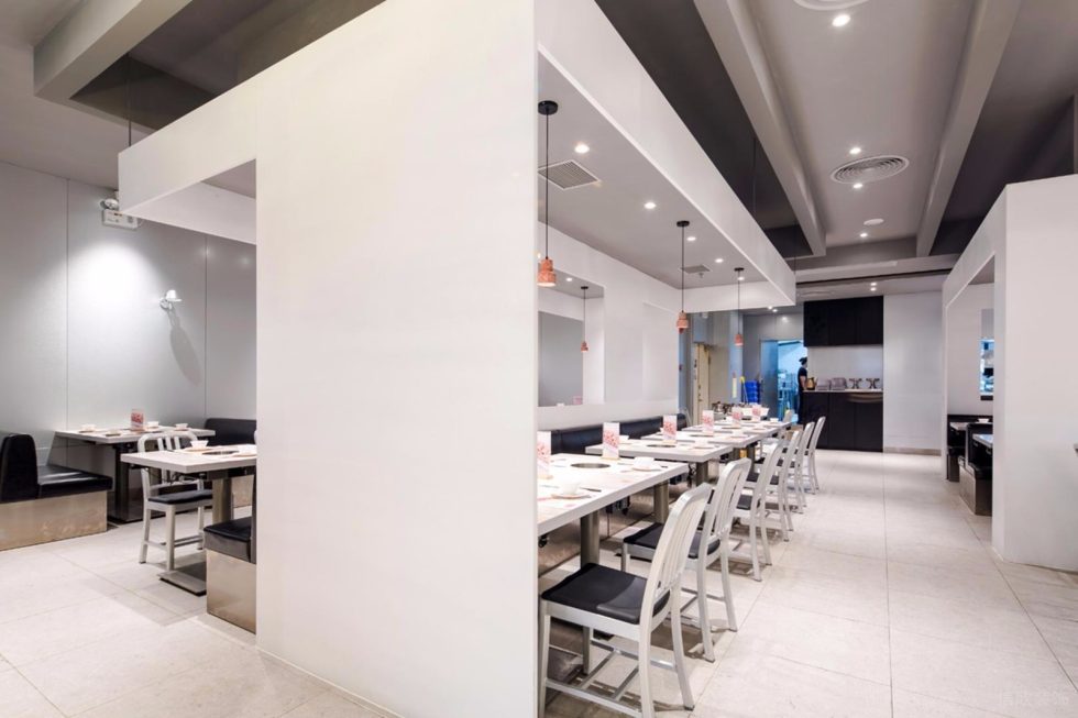 深圳龍崗金地龍城中央現代簡約風格火鍋店裝修案例墻面裝飾 深圳龍崗金地龍城中央現代簡約風格火鍋店裝修案例墻面裝飾