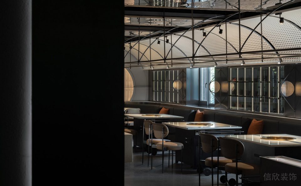 深圳龍華中海匯德理工業風火鍋店裝修案例燈光效果 深圳龍華中海匯德理工業風火鍋店裝修案例燈光效果