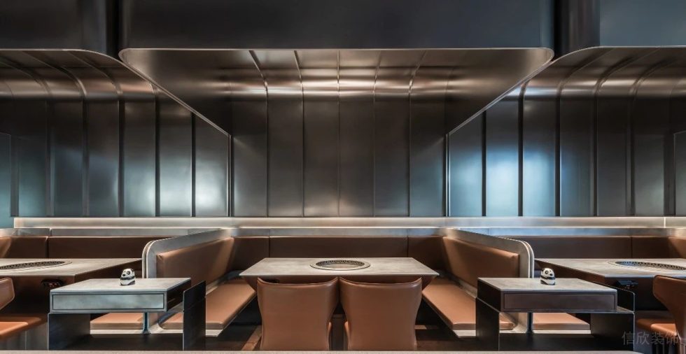 深圳南山海岸城購物中心現代簡約風格火鍋餐廳裝修案例卡座 深圳南山海岸城購物中心現代簡約風格火鍋餐廳裝修案例卡座