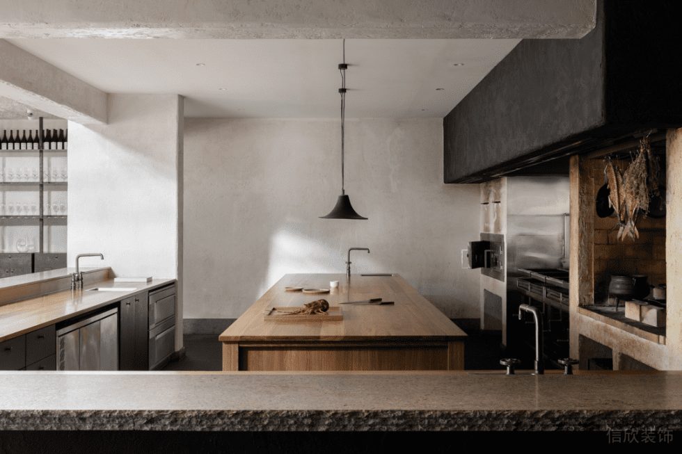 深圳南山諾德假日花園簡約風格餐廳裝修案例開放式廚房 深圳南山諾德假日花園簡約風格餐廳裝修案例開放式廚房