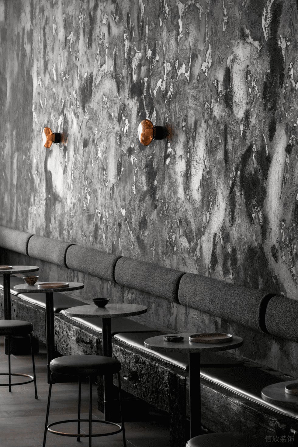 深圳南山諾德假日花園簡約風格餐廳裝修案例染色玻璃藝術壁燈 深圳南山諾德假日花園簡約風格餐廳裝修案例染色玻璃藝術壁燈