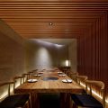 深圳南山卓越維港日式風格烤肉餐廳裝修案例包間效果圖