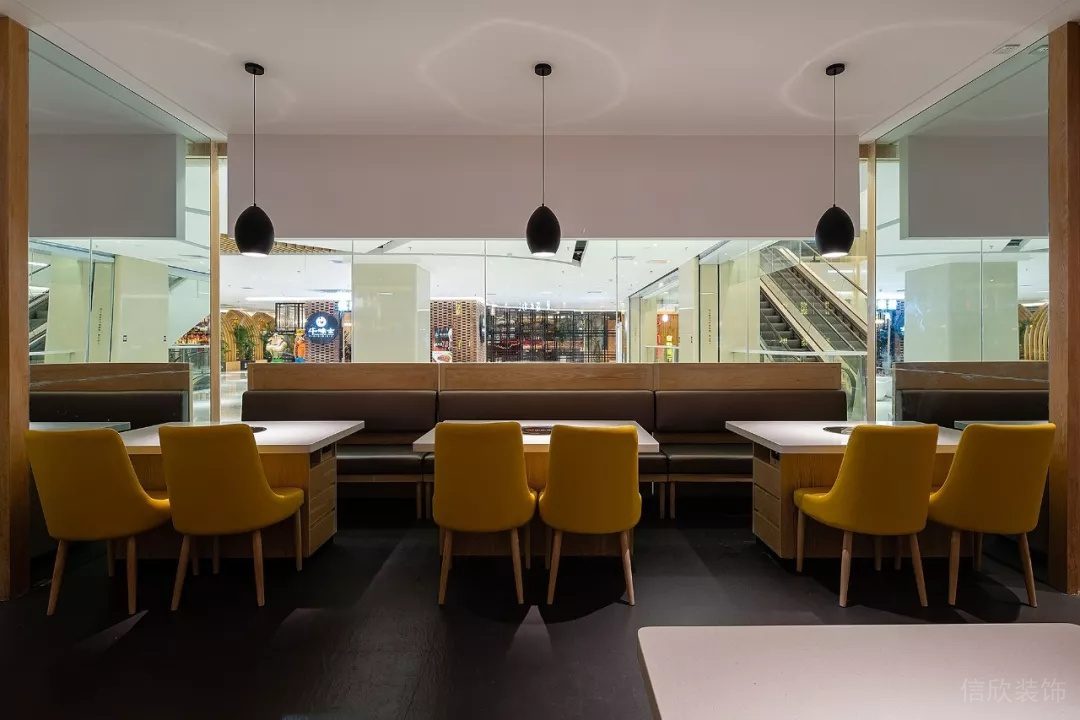 深圳坪山怡瑞達云秀府簡約北歐風火鍋店裝修案例白色乳膠漆石膏板吊頂 深圳坪山怡瑞達云秀府簡約北歐風火鍋店裝修案例白色乳膠漆石膏板吊頂