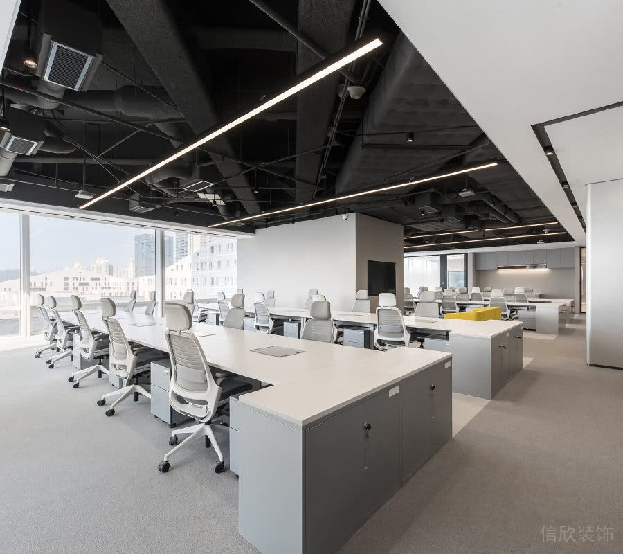 長(zhǎng)條形辦公桌長(zhǎng)條形燈光帶