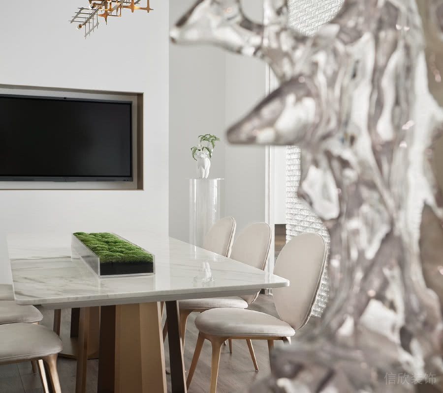 會(huì)議室裝修透明亞克力雕塑