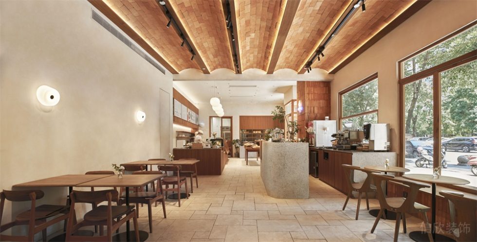 深圳寶安前海hop國際中心北歐風(fēng)格面包店裝修案例地面鋪貼 深圳寶安前海hop國際中心北歐風(fēng)格面包店裝修案例地面鋪貼