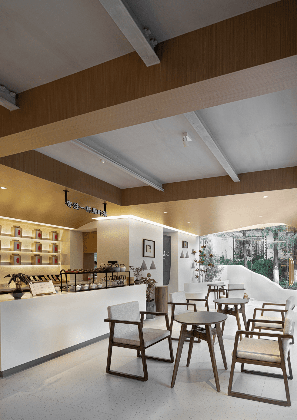 深圳龍崗中海日輝臺簡約風格休閑茶館裝修案例地面鋪貼 深圳龍崗中海日輝臺簡約風格休閑茶館裝修案例地面鋪貼