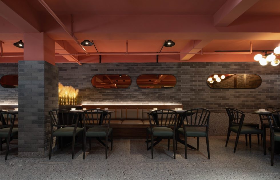 深圳龍崗中糧祥云新中式風格粉面店裝修案例卡座 深圳龍崗中糧祥云新中式風格粉面店裝修案例卡座