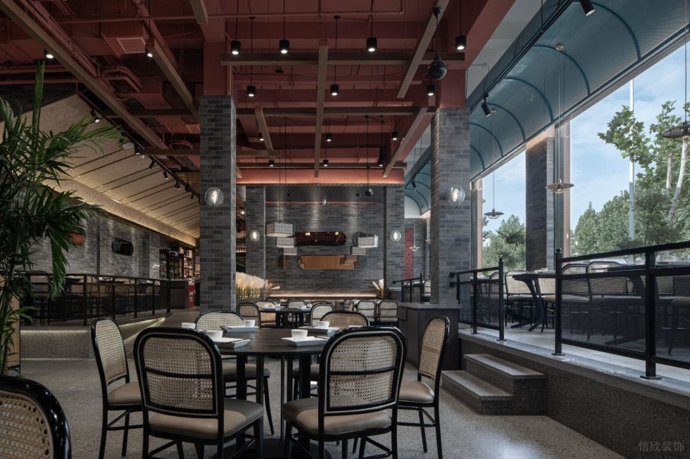 深圳龍崗中糧祥云新中式風格粉面店裝修案例大廳 深圳龍崗中糧祥云新中式風格粉面店裝修案例大廳