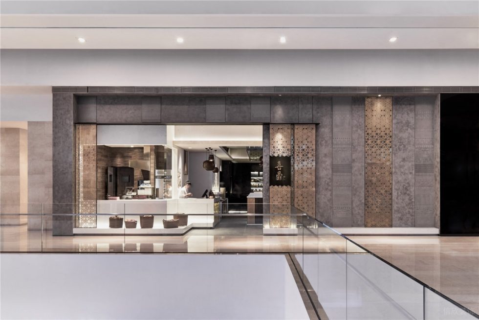 深圳龍華壹成中心現(xiàn)代新中式風(fēng)格餃子館裝修案例外立面門頭形象 深圳龍華壹成中心現(xiàn)代新中式風(fēng)格餃子館裝修案例外立面門頭形象