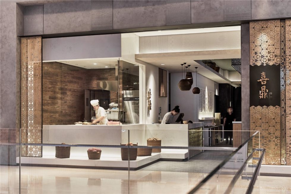 深圳龍華壹成中心現(xiàn)代新中式風(fēng)格餃子館裝修案例櫥窗 深圳龍華壹成中心現(xiàn)代新中式風(fēng)格餃子館裝修案例櫥窗