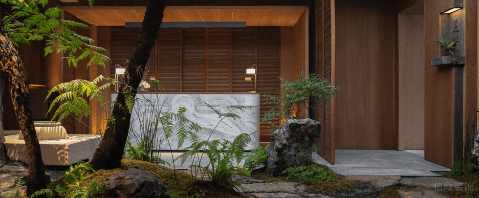 深圳南山華潤前海大廈輕奢新中式粵菜餐廳裝修案例服務(wù)臺(tái) 深圳南山華潤前海大廈輕奢新中式粵菜餐廳裝修案例服務(wù)臺(tái)