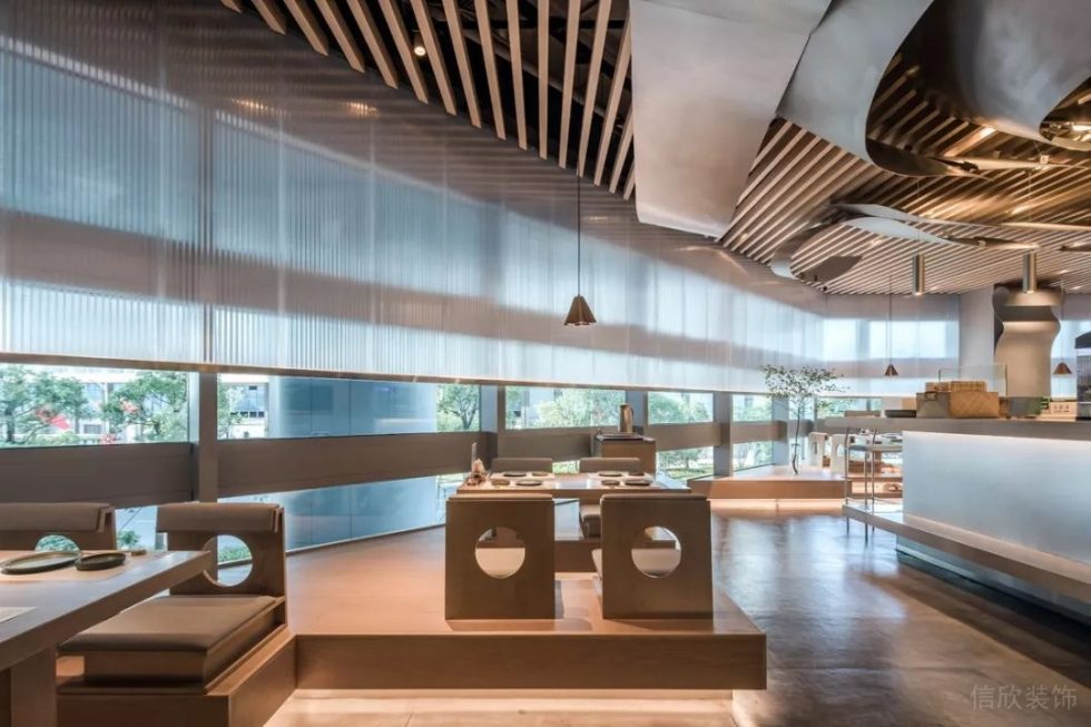 深圳南山天利中央廣場(chǎng)現(xiàn)代新中式風(fēng)格壽司店裝修案例地面鋪貼 深圳南山天利中央廣場(chǎng)現(xiàn)代新中式風(fēng)格壽司店裝修案例地面鋪貼