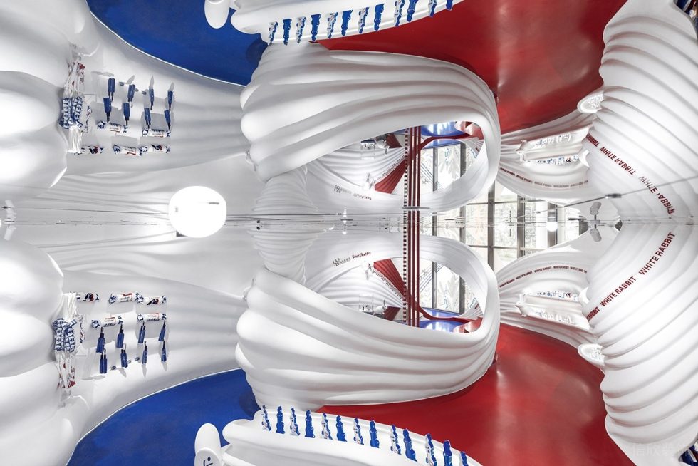 深圳市寶安區(qū)福永大白兔全球首家旗艦店裝修設計大廳 深圳市寶安區(qū)福永大白兔全球首家旗艦店裝修設計大廳