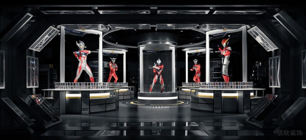 深圳市寶安區沙井現代風卡游旗艦店裝修設計模型展區二 深圳市寶安區沙井現代風卡游旗艦店裝修設計模型展區二