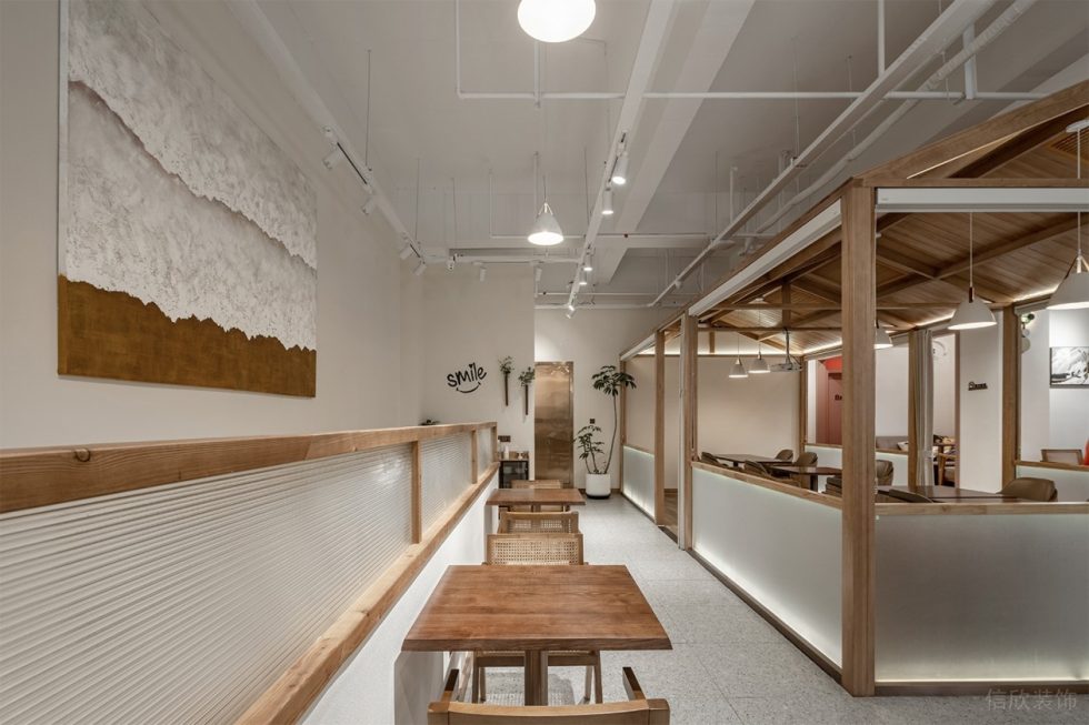 深圳市寶安區石巖原木風甜品店裝修設計 蕾拉甜品軟座區 深圳市寶安區石巖原木風甜品店裝修設計 蕾拉甜品軟座區