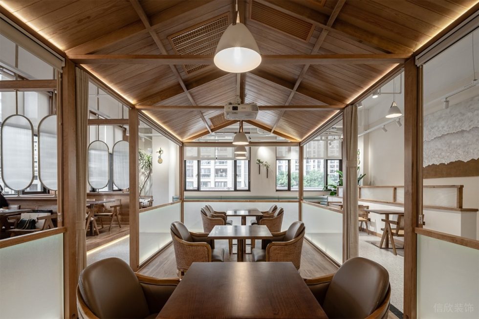 深圳市寶安區石巖原木風甜品店裝修設計 蕾拉甜品三角形木屋 深圳市寶安區石巖原木風甜品店裝修設計 蕾拉甜品三角形木屋