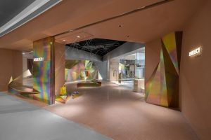 深圳市龍崗區(qū)龍崗中心城x Select 服裝店買手店裝修設(shè)計門廳