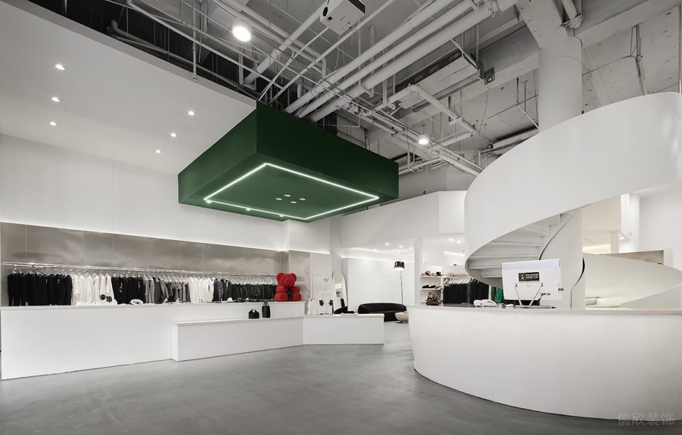 深圳市南山區南頭現代風rain & Snow.hby買手店裝修設計前臺二 深圳市南山區南頭現代風rain & Snow.hby買手店裝修設計前臺二