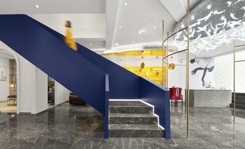 深圳市南山區南油現代風美容店裝修設計前臺 深圳市南山區南油現代風美容店裝修設計前臺