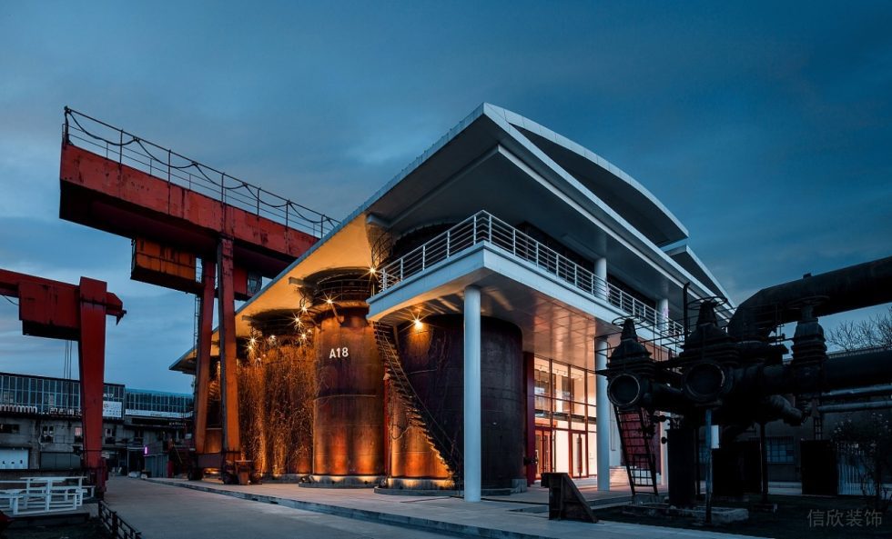 深圳市南山中心城現代風“老廠房”751時尚買手店裝修設計外立面 深圳市南山中心城現代風“老廠房”751時尚買手店裝修設計外立面