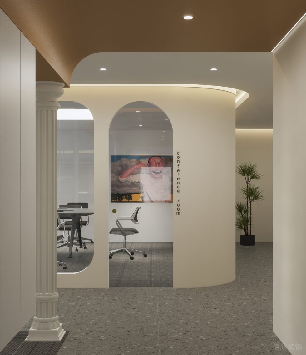 深圳寶安易尚中心2000平方米簡(jiǎn)約風(fēng)格辦公室裝修案例入口門廊 深圳寶安易尚中心2000平方米簡(jiǎn)約風(fēng)格辦公室裝修案例入口門廊