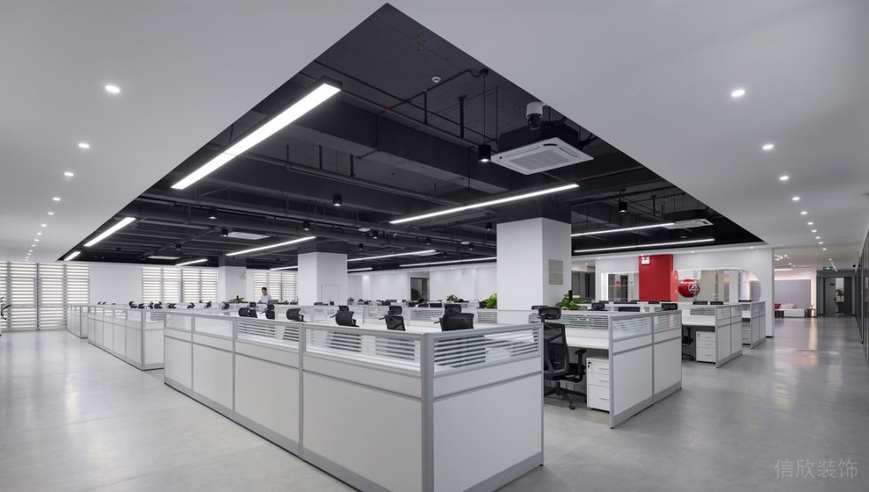 深圳龍華壹成環智中心1500平方米現代簡約風格辦公室裝修案例辦公大廳 深圳龍華壹成環智中心1500平方米現代簡約風格辦公室裝修案例辦公大廳