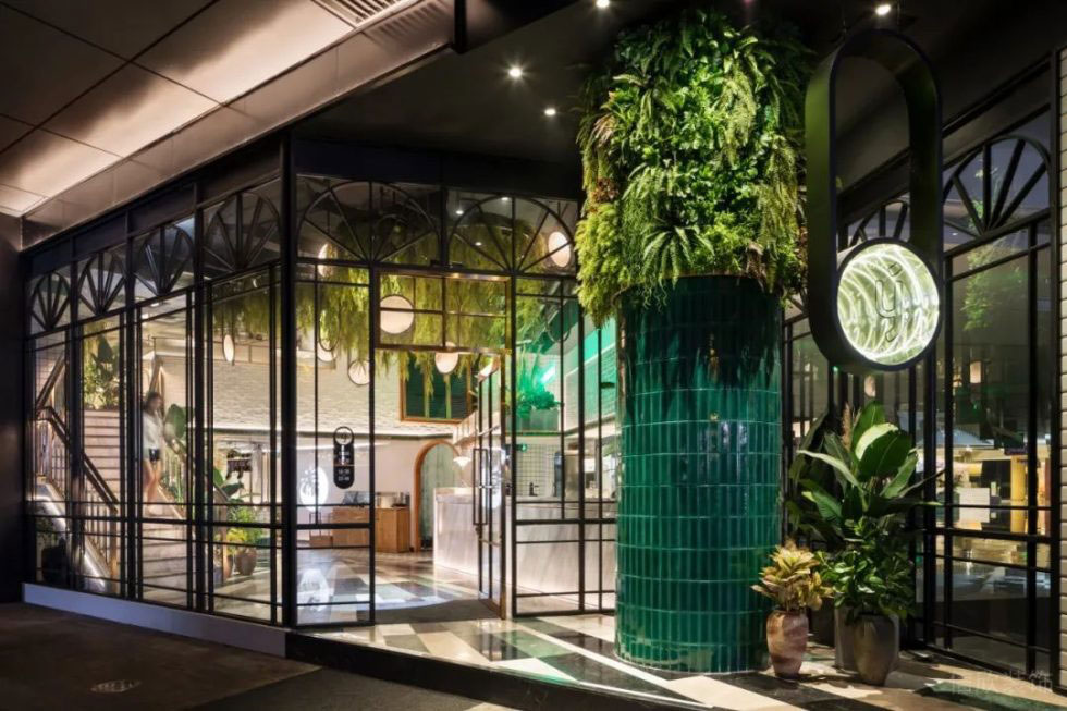 深圳南山方大城北歐輕奢風海鮮火鍋餐廳裝修案例入口 深圳南山方大城北歐輕奢風海鮮火鍋餐廳裝修案例入口