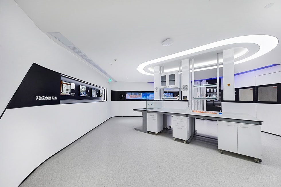 白色極簡(jiǎn)風(fēng)格辦公室裝修設(shè)計(jì)方案 實(shí)驗(yàn)室
