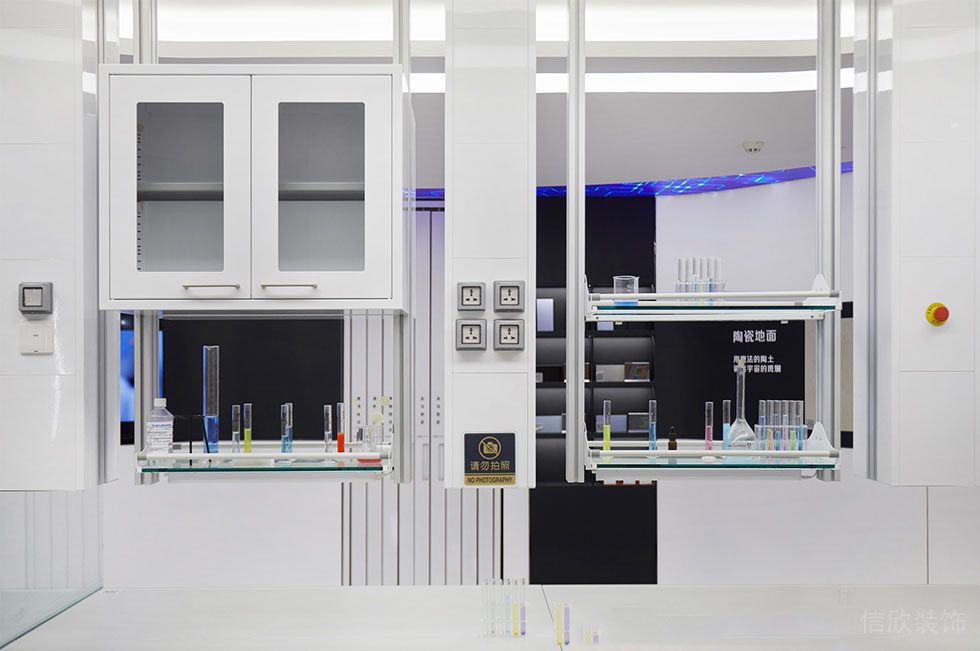 白色極簡(jiǎn)風(fēng)格辦公室裝修設(shè)計(jì)方案 實(shí)驗(yàn)室局部細(xì)節(jié)圖