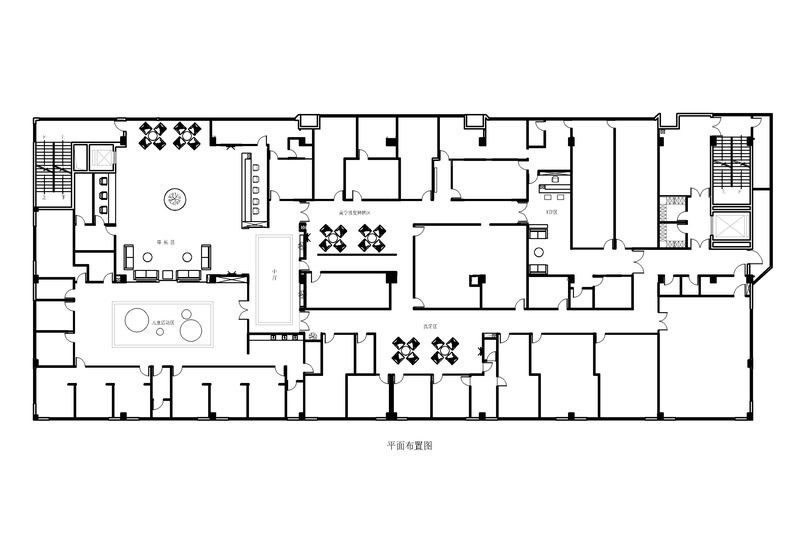 昆明薇思口腔牙科診所平面布置圖設(shè)計