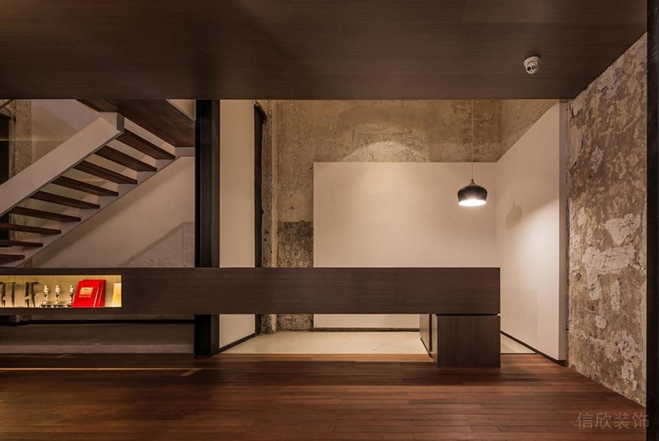 深圳寶安331創意園600平方米鄉村侘寂風辦公室裝修案例前廳 深圳寶安331創意園600平方米鄉村侘寂風辦公室裝修案例前廳