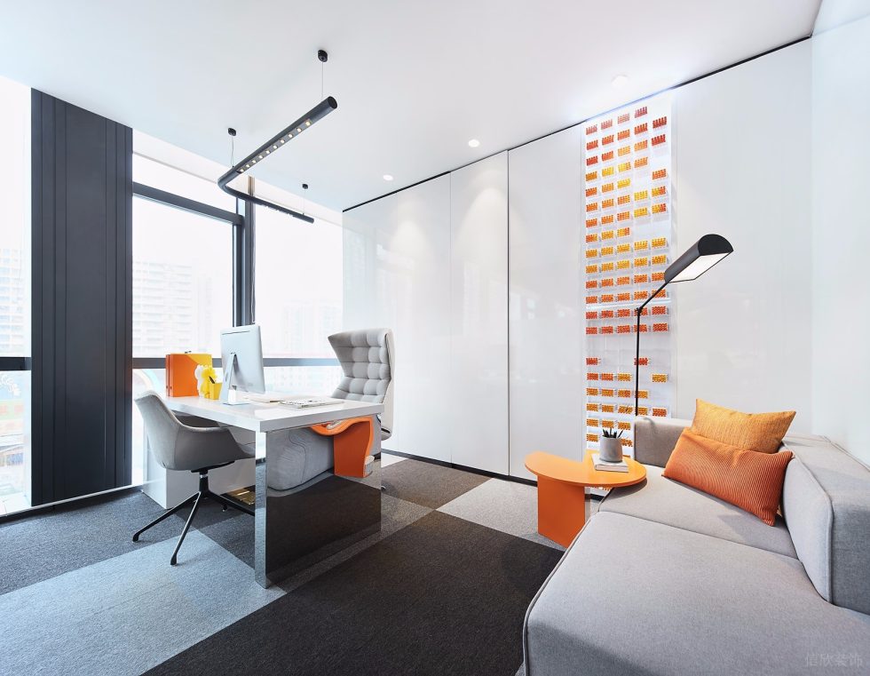 深圳福田萬科濱海云中心150平方米現(xiàn)代主義極簡風辦公室裝修案例經理辦公室 深圳福田萬科濱海云中心150平方米現(xiàn)代主義極簡風辦公室裝修案例經理辦公室