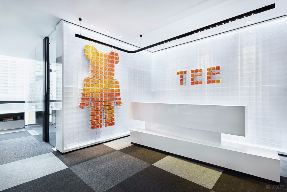 深圳福田萬科濱海云中心150平方米現(xiàn)代主義極簡風辦公室裝修案例前廳 深圳福田萬科濱海云中心150平方米現(xiàn)代主義極簡風辦公室裝修案例前廳