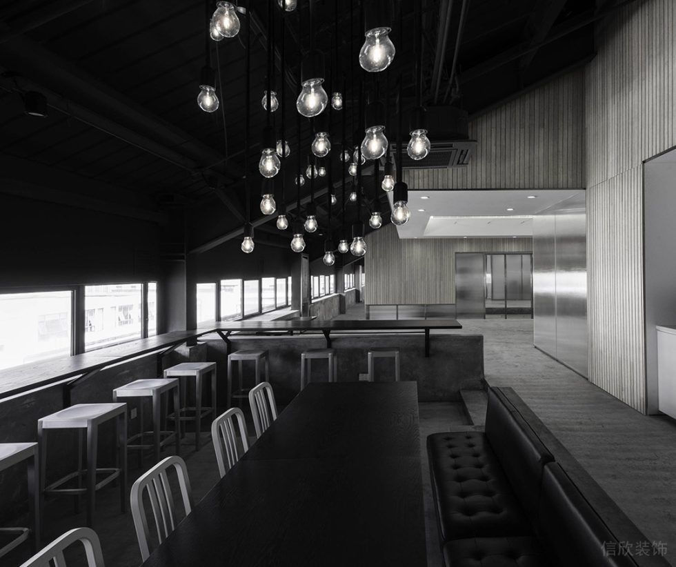 深圳龍崗深澳國際文化產業園800平方米工業主義簡約風辦公室裝修案例員工休閑用餐區 深圳龍崗深澳國際文化產業園800平方米工業主義簡約風辦公室裝修案例員工休閑用餐區