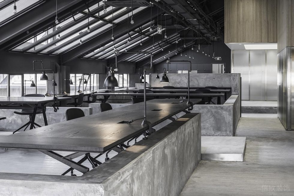 深圳龍崗深澳國際文化產業園800平方米工業主義簡約風辦公室裝修案例綜合辦公廳空間視野 深圳龍崗深澳國際文化產業園800平方米工業主義簡約風辦公室裝修案例綜合辦公廳空間視野