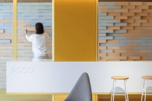 深圳羅湖區(qū)集浩大廈辦公室裝修 前臺