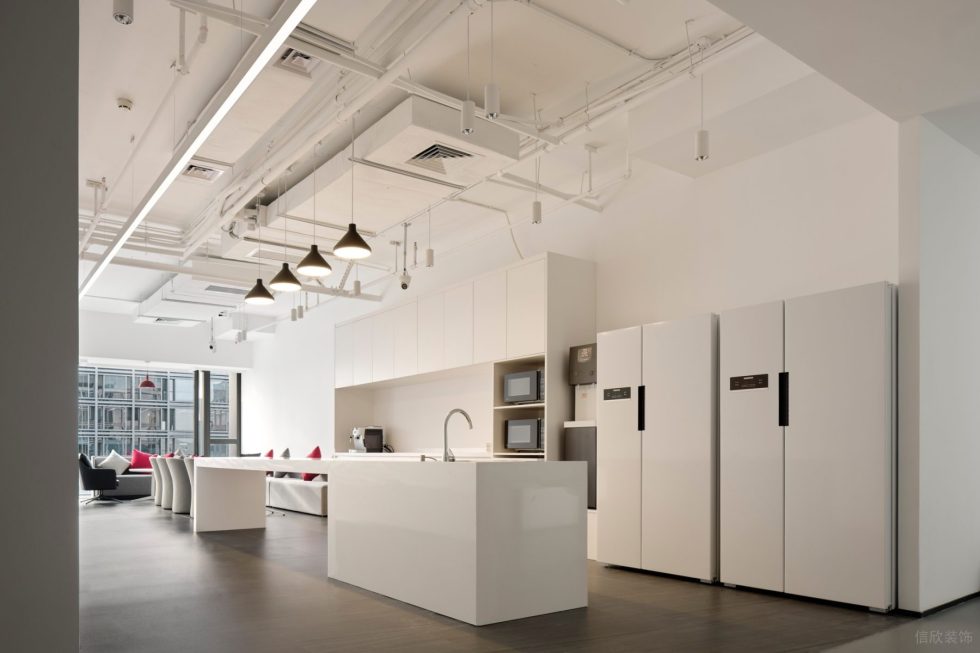 深圳羅湖區(qū)京基100辦公室裝修 茶水區(qū)