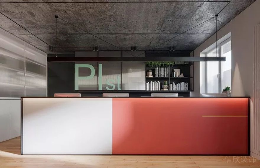 深圳羅湖中民時(shí)代廣場(chǎng)150平方米多彩簡(jiǎn)約風(fēng)辦公室裝修案例辦公區(qū)紅白色半高圍擋 深圳羅湖中民時(shí)代廣場(chǎng)150平方米多彩簡(jiǎn)約風(fēng)辦公室裝修案例辦公區(qū)紅白色半高圍擋