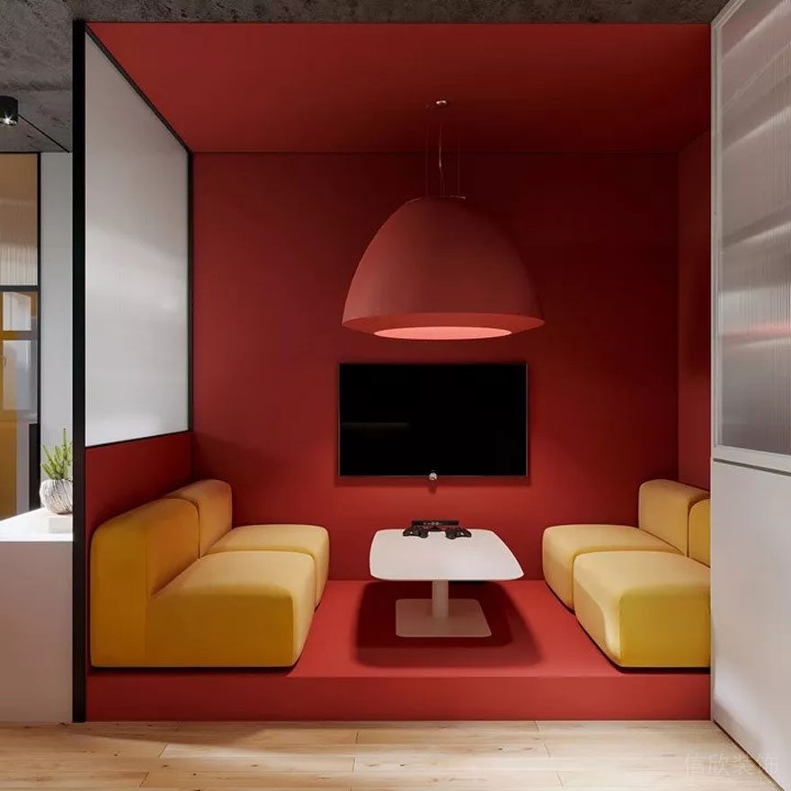 深圳羅湖中民時(shí)代廣場(chǎng)150平方米多彩簡(jiǎn)約風(fēng)辦公室裝修案例洽談區(qū) 深圳羅湖中民時(shí)代廣場(chǎng)150平方米多彩簡(jiǎn)約風(fēng)辦公室裝修案例洽談區(qū)