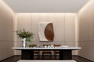 深圳南山思創(chuàng)科技大廈680平方米簡(jiǎn)約輕奢風(fēng)辦公室裝修案例茶室