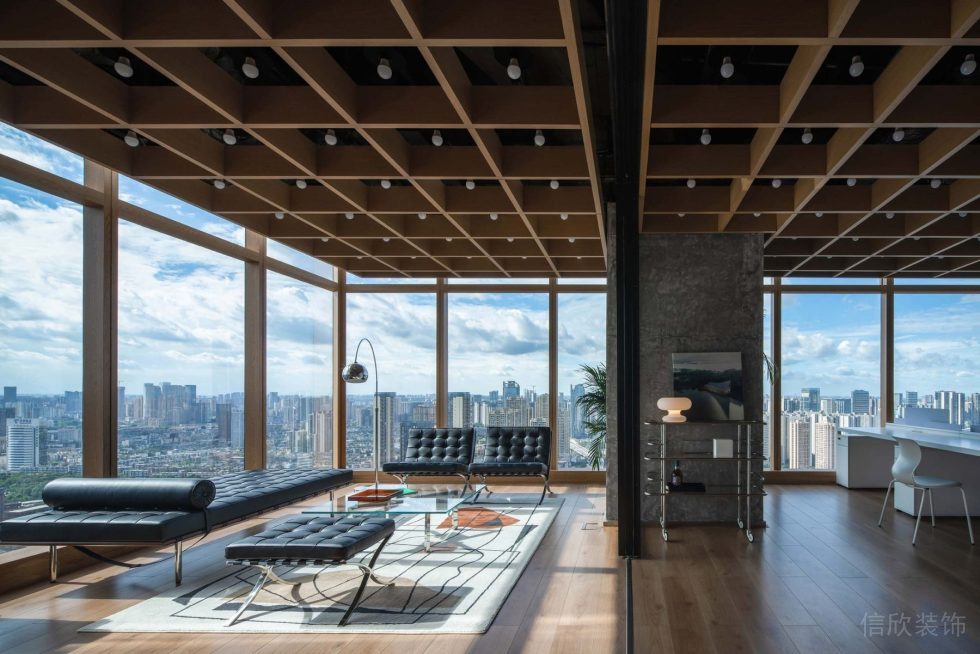 大新時代大廈北歐時尚風格辦公室裝修設(shè)計方案 多功能休息區(qū)