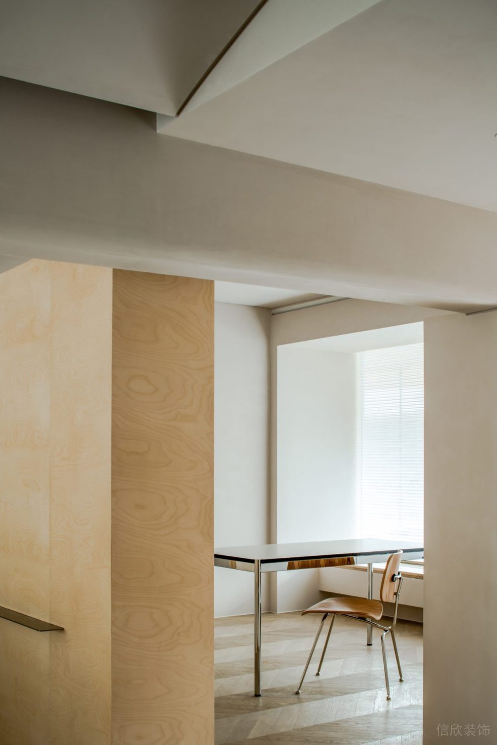 璟霆大廈溫馨原木風(fēng)辦公室裝修方案 獨(dú)立辦公室