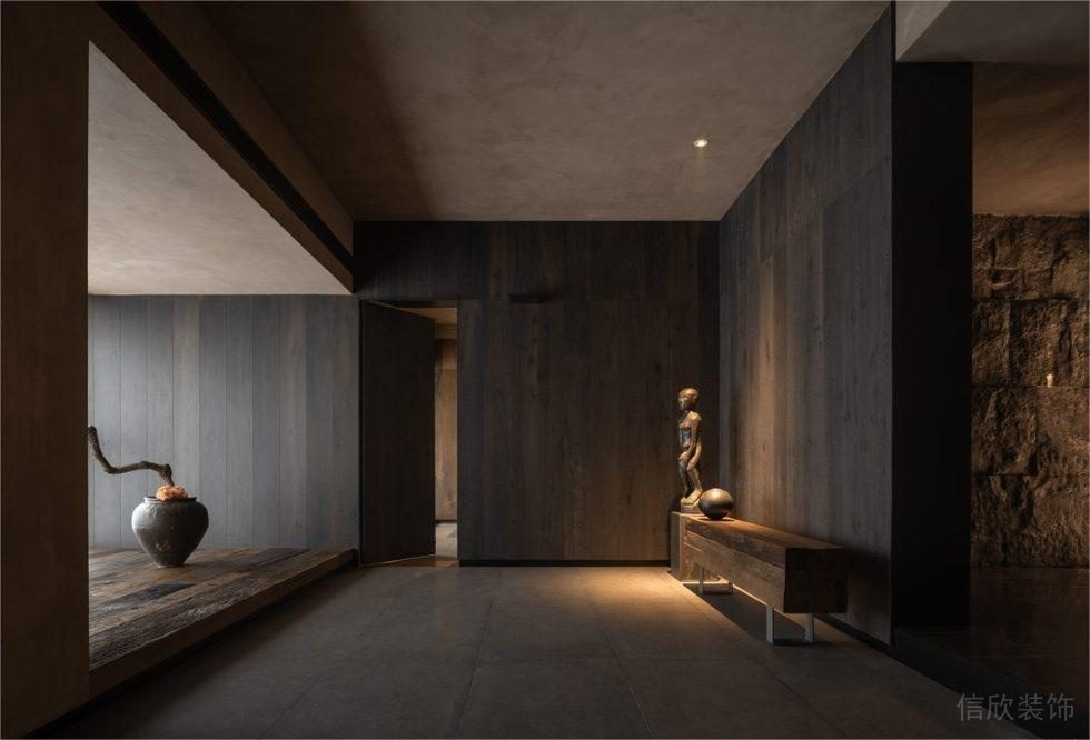 深圳寶安蘅芳科技大廈新古典風(fēng)格辦公室裝修案例 過道