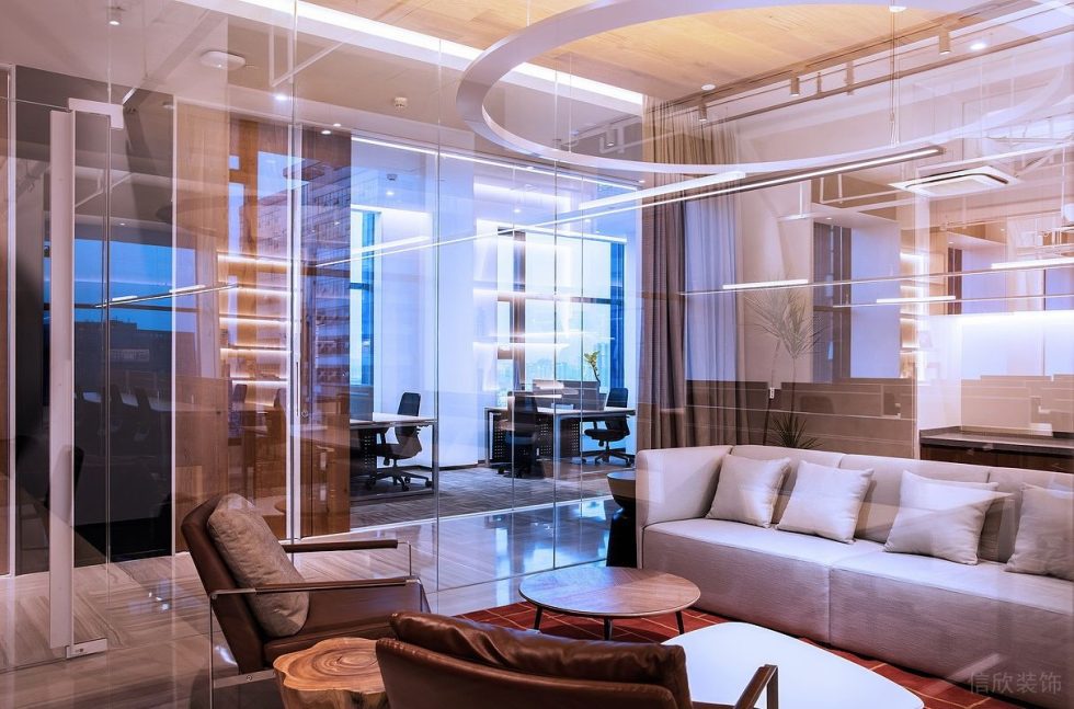 深圳龍崗萬國城大廈簡約現(xiàn)代風設(shè)計特色辦公室裝修案例接待室 深圳龍崗萬國城大廈簡約現(xiàn)代風設(shè)計特色辦公室裝修案例接待室